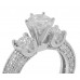 2.50 ct. TW Round Cut Diamond Antique Style Engagement Ring